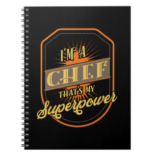 Caderno Espiral Cozinhar Chef