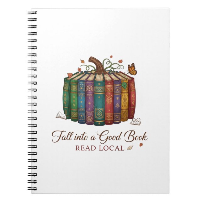 Caderno Espiral Cozy Book Lover > Travel  (Frente)