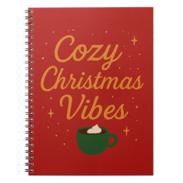 Caderno Espiral Cozy Christmas Vibes