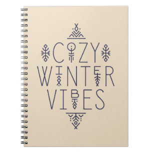 Caderno Espiral Cozy Winter Vibes Design