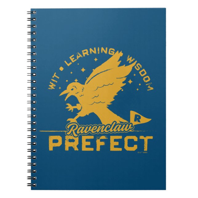 Caderno Espiral CRACHÁ Prefeito RAVENCLAW™ (Frente)