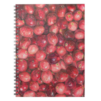 Caderno Espiral Cranberries Still Life