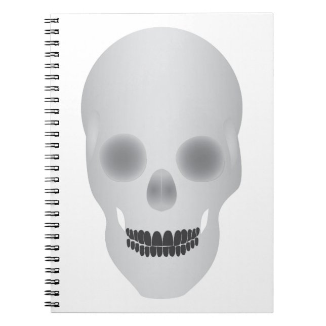 Caderno Espiral Crânio (Frente)