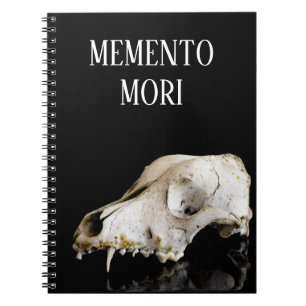 Caderno Espiral Crânio animal