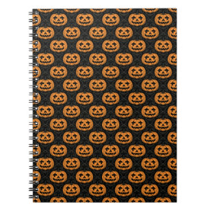 Caderno Espiral Crânio de Abóbora