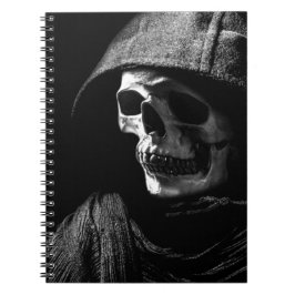 Caderno Espiral Crânio de Grim Reaper