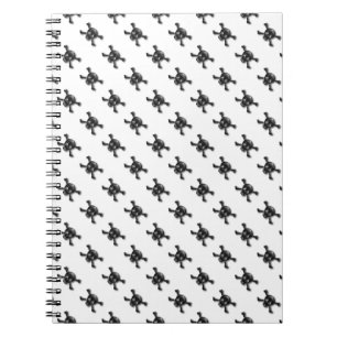 Caderno Espiral Crânio e Crossbones