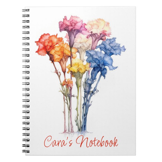 Caderno Espiral Cravo (Frente)