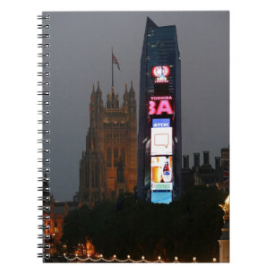 Caderno Espiral Crazy! New York City meets London