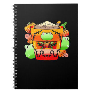 Caderno Espiral Creamy Pumpkin Spice Latte Season
