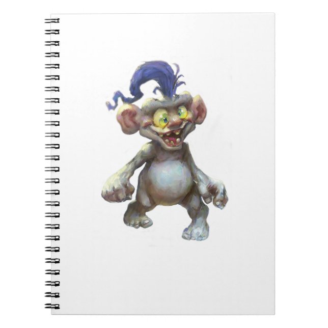 Caderno Espiral Creeples! notebook (Frente)