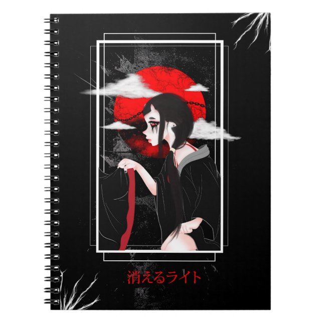 Caderno Espiral Creepy Notebook (Frente)