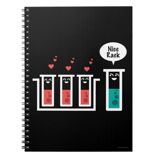 Caderno Espiral Cremalheira agradável (Frente)