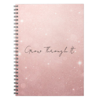 Caderno Espiral Cresça Através Dela Um Diário para Força, Cura