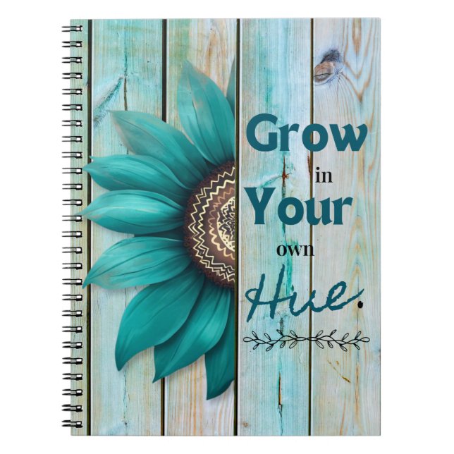 Caderno Espiral Cresça na sua própria casa | Notebook clássico (Frente)