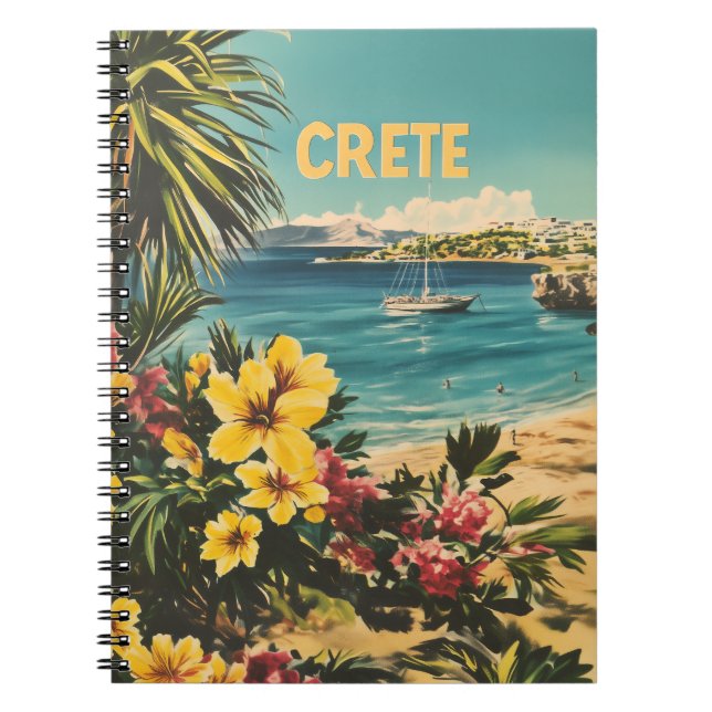Caderno Espiral Creta vintage (Frente)