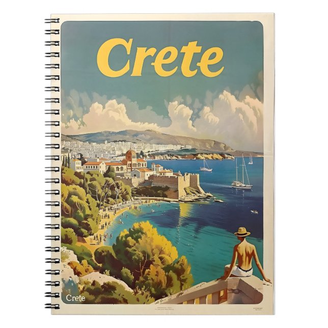 Caderno Espiral Crete Vintage (Frente)