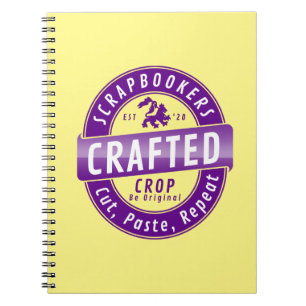 Caderno Espiral “Criadores de álbuns - Corte, Cole e Repita”