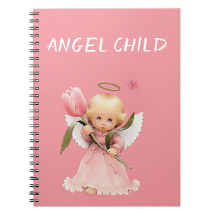 Caderno Espiral criança angel