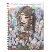 Criança Flor Mística com Quartzo