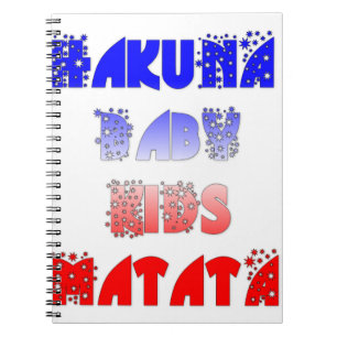 Caderno Espiral Crianças Francesas Hakuna Matata.png