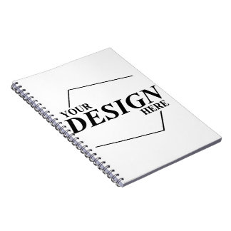 Caderno Espiral Criar Modelo Personalizado de Design