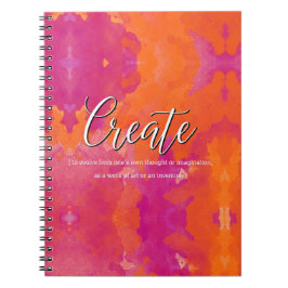 Caderno Espiral Criar o design inspirado