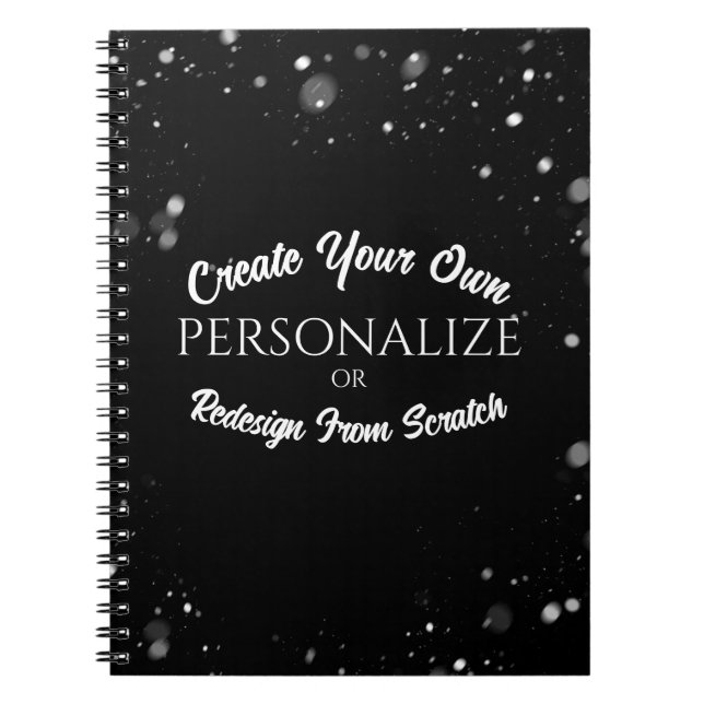 Caderno Espiral Criar um personalizado personalizado (Frente)