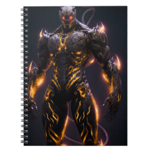 Caderno Espiral Criatura demônica