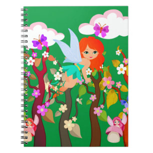 Caderno Espiral criaturas florestais
