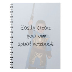 Caderno Espiral Crie facilmente o seu próprio notebook espiral - D
