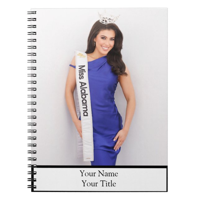 Caderno Espiral Crie o seu - notebook, diário, agenda (Frente)