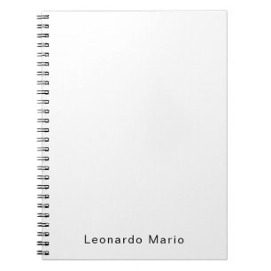 Caderno Espiral Crie o Seu Próprio