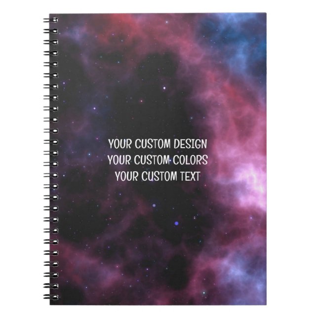 Caderno Espiral Crie o Seu Próprio Personalizado (Frente)