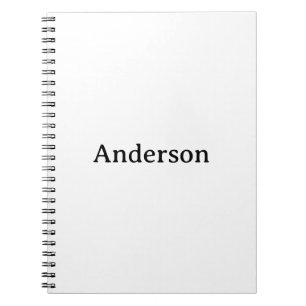 Caderno Espiral Crie seu próprio clássico de 6,5" x 8,75"