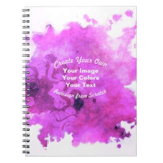 Caderno Espiral Crie Seu Próprio Design Personalizado