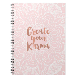 Caderno Espiral Crie seu próprio Karma