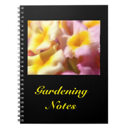 Caderno Espiral Crie seu próprio notebook de jardinagem