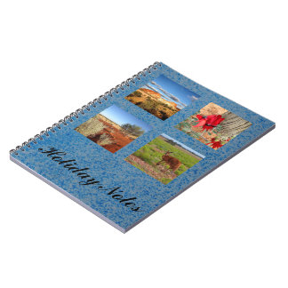 Caderno Espiral Crie seu próprio notebook fotográfico