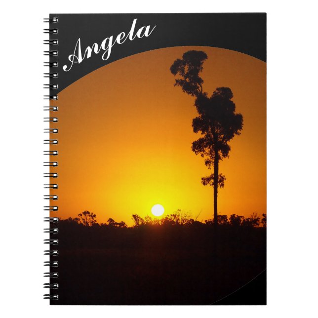 Caderno Espiral Crie seu próprio notebook - preto (Frente)