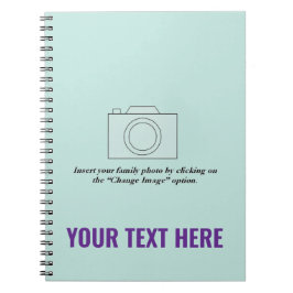 Caderno Espiral Crie seu próprio Pastel de Jade Luar