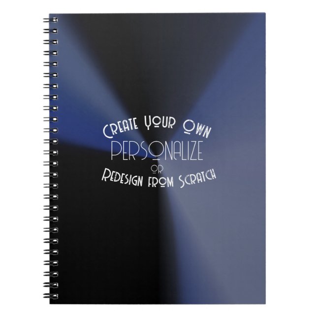 Caderno Espiral Crie seu próprio personalizado (Frente)