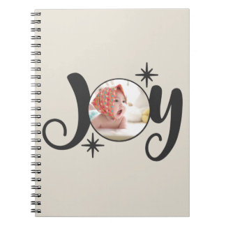 Caderno Espiral Crie Sua Própria Foto de ALEGRIA