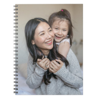 Caderno Espiral Crie Sua Própria Foto Personalizada Mamãe e Eu