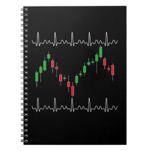 Caderno Espiral Cripto de pulsação de pulsação de pulsação d