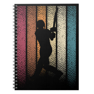 Caderno Espiral Críquete retrô vintage