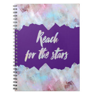 Caderno Espiral Cristais, Alcance as Estrelas