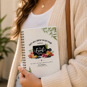 Caderno Espiral Cristãos Eles Te Conhecerão Pelo Teu Fruto
