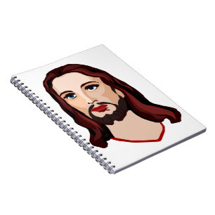 CADERNO ESPIRAL CRISTO JESUS