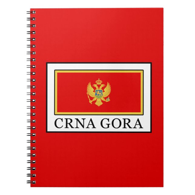 Caderno Espiral Crna Gora (Frente)
